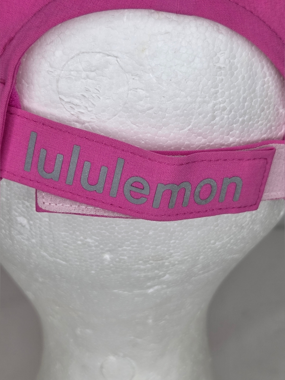 lululemon athletica OS Hot Pink Fast And Free Running Hat W/Adjustable Strap Cap - Picture 4 of 10